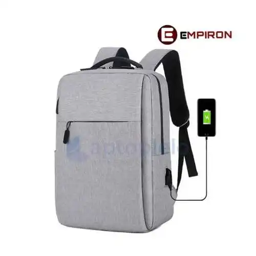 Empiron Laptop Backpack With USB Connectivity For 15.6 Laptop ELB-02